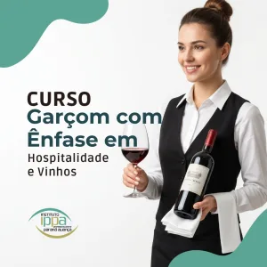 Curso de Garçom com Ênfase em Vinhos e Hospitalidade